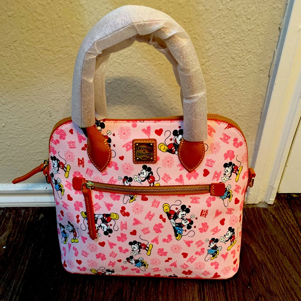 Disney Mickey Loves Minnie Satchel